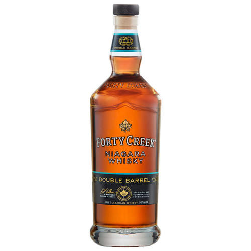 FORTY CREEK WHISKEY DOUBLE BARREL RESERVE CANADIAN 750ML LIQ