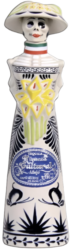 REQUEZA CULTURAL TEQUILA ANEJO CARTINA CERAMICA 750ML Spirits