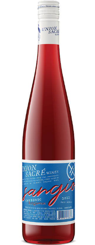 UNION SACRE CARBONIC SANGIO OASIS VINEYARD SANTA LUCIA 2022 WINE