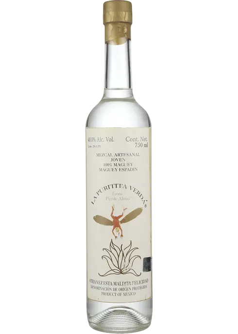 PIERDE ALMAS MEZCAL JOVEN LA PURITITA VERDA 750ML Spirits