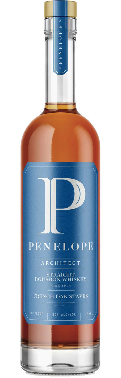 PENELOPE BOURBON STRAIGHT ARCHITECT FINISHED WITH FRENCH OAK STAVES KENTUCKY 750ML LIQ