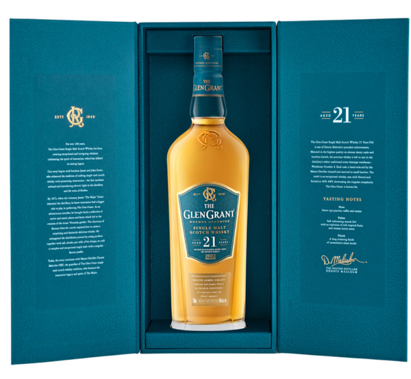 GLEN GRANT SCOTCH SINGLE MALT 21YR 750ML – Remedy Liquor