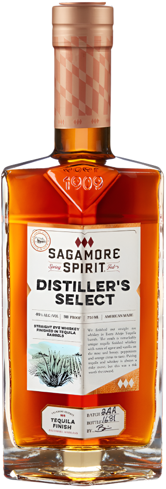 SAGAMORE WHISKEY RYE FINISHED IN TEQUILA BARRELS BALTIMORE 750ML Spirits