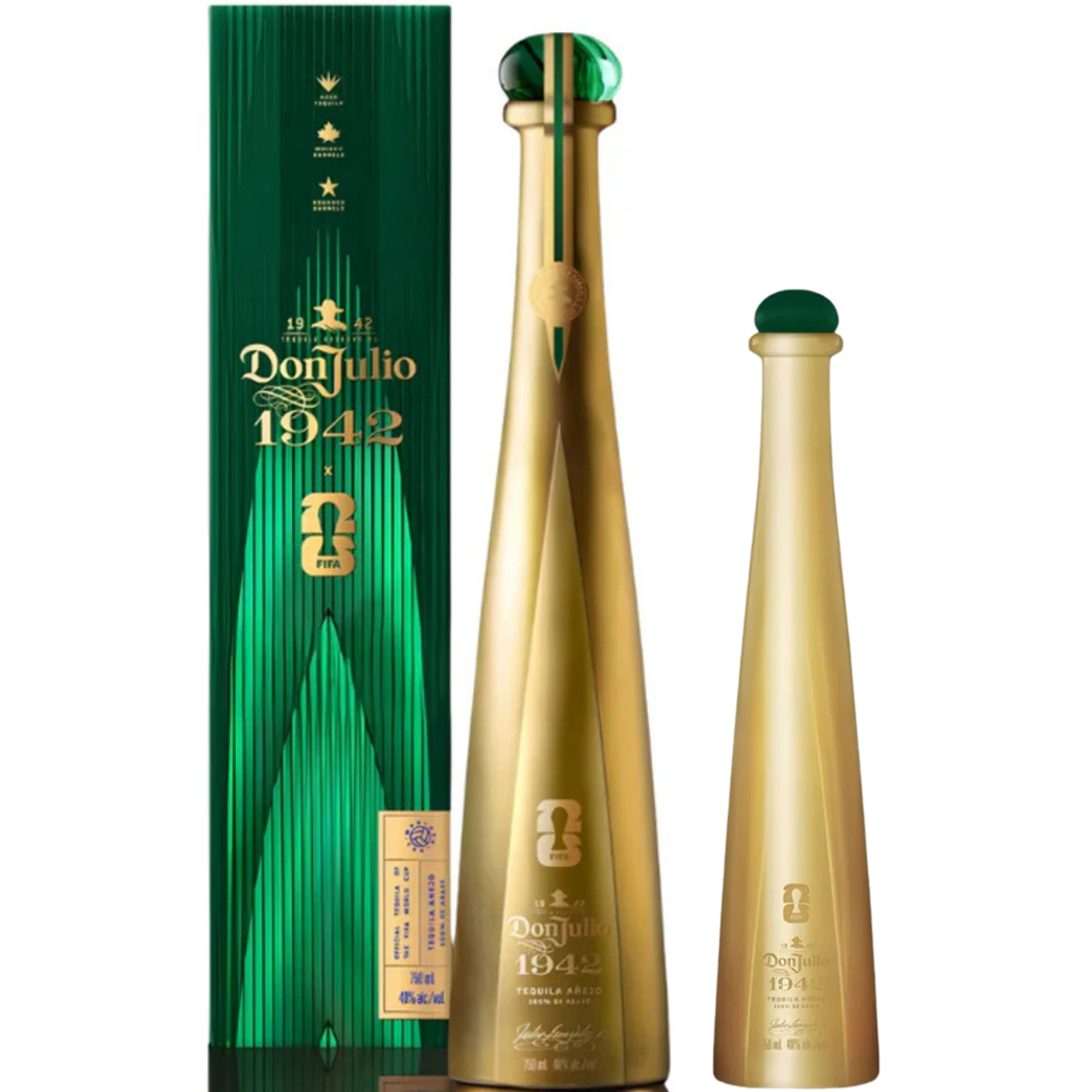 Don Julio Tequila 1942 World Cup Edition 750ML x 50ML Bundle