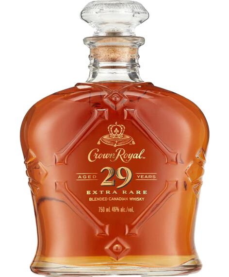 CROWN ROYAL WHISKEY EXTRA RARE CANADA 29YR 750ML LIQ