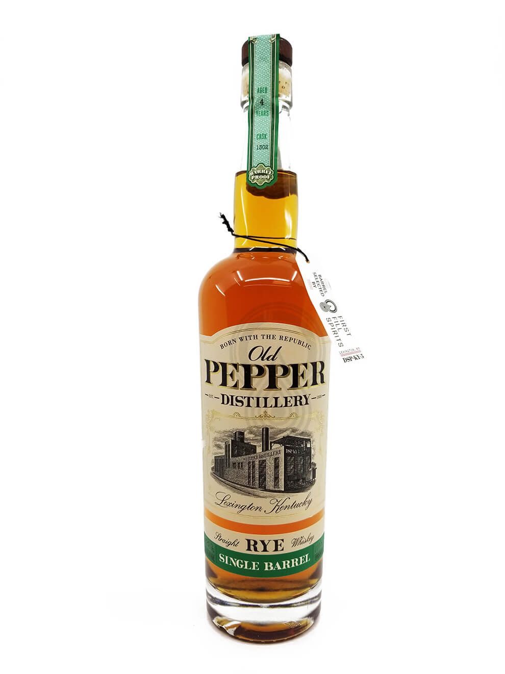 JAMES E PEPPER OLD PEPPER WHISKEY RYE SINGLE BARREL PROOF KENTUCKY 750ML LIQ
