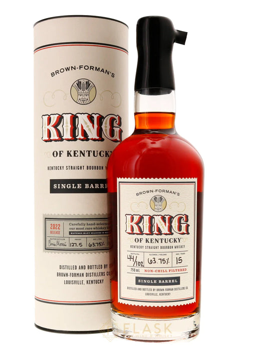 KING OF KENTUCKY BOURBON SINGLE BARREL 2022 EDITION KENTUCKY 750ML LIQ
