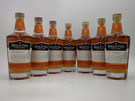 MIDLETON VERY RARE DAIR GHAELACH WHISKEY KYLEBEG WOOD TREE NO 1-7 BUNDLE IRISH 7X700ML LIQ