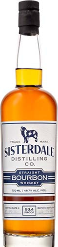SISTERDALE BOURBON STRAIGHT INDIANA 750ML LIQ