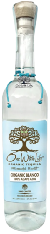 ONE WITH LIFE TEQUILA BLANCO ORGANIC 750ML Spirits