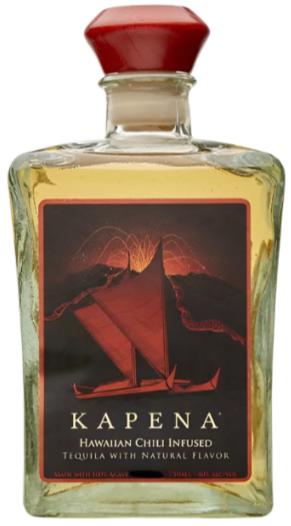 KAPENA TEQUILA HAWAIIAN CHILI INFUSED 750ML Spirits