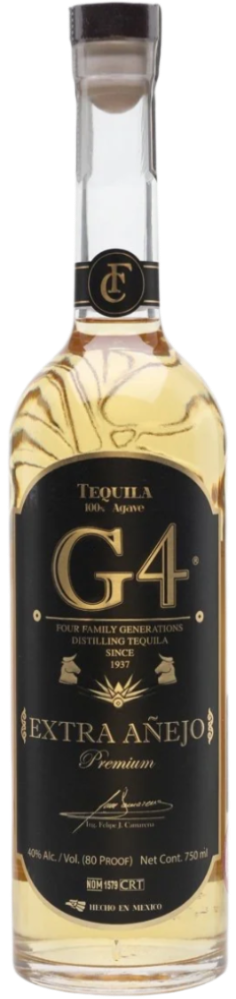 G4 TEQUILA EXTRA ANEJO 750ML Spirits