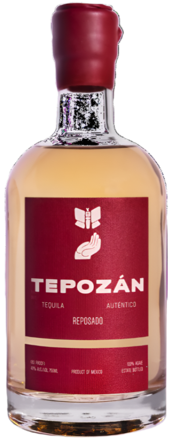 TEPOZAN TEQUILA REPOSADO 750ML Spirits