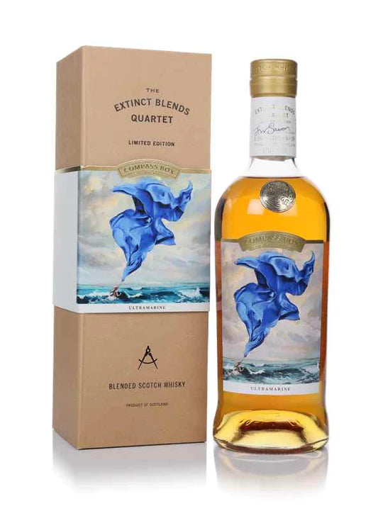 COMPASS BOX ULTRAMARINE SCOTCH BLENDED EXTINCT BLENDS QUARTET 700ML LIQ