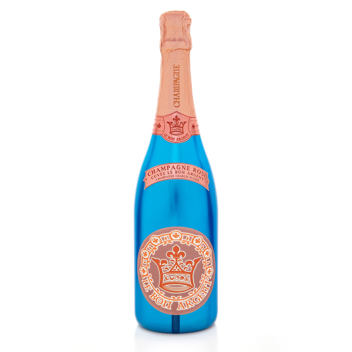 LE BON ARGENT CHAMPAGNE BRUT ROSE CUVEE LUMINOUS BOTTLE 750ML WINE