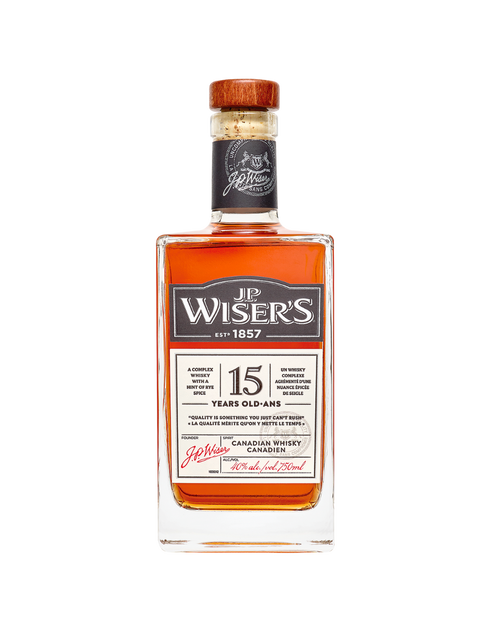 JP WISERS WHISKEY BLENDED CANADA 15YR 750ML LIQ