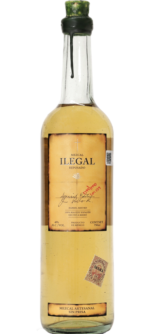 ILEGAL MEZCAL REPOSADO 750ML