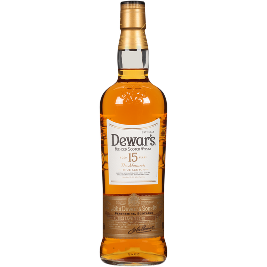 DEWARS SCOTCH BLENDED THE MONARCH 15YR 750ML Spirits