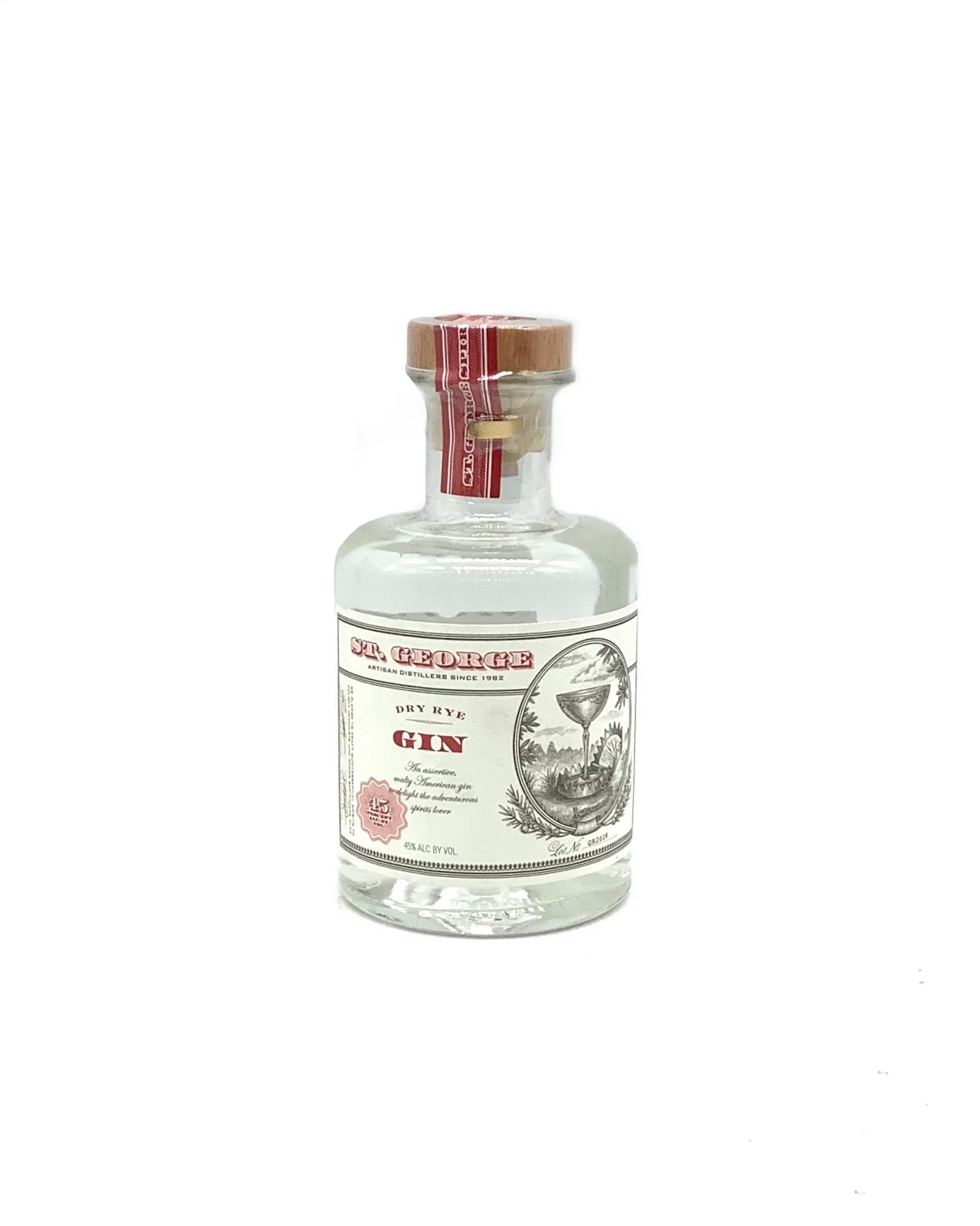 ST GEORGE DRY RYE GIN CALIFORNIA 200ML LIQ