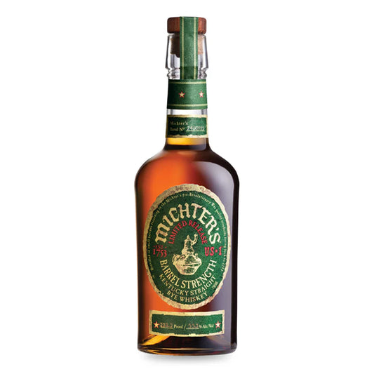MICHTERS WHISKEY RYE BARREL STRENGTH LIMITED RELEASE KENTUCKY 750ML Spirits