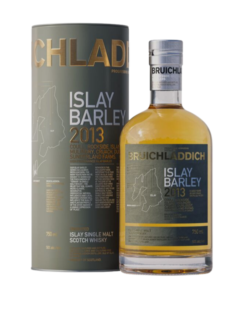 BRUICHLADDICH SCOTCH SINGLE MALT BERE BARLEY 2013 ISLAY 100PF 750ML LIQ
