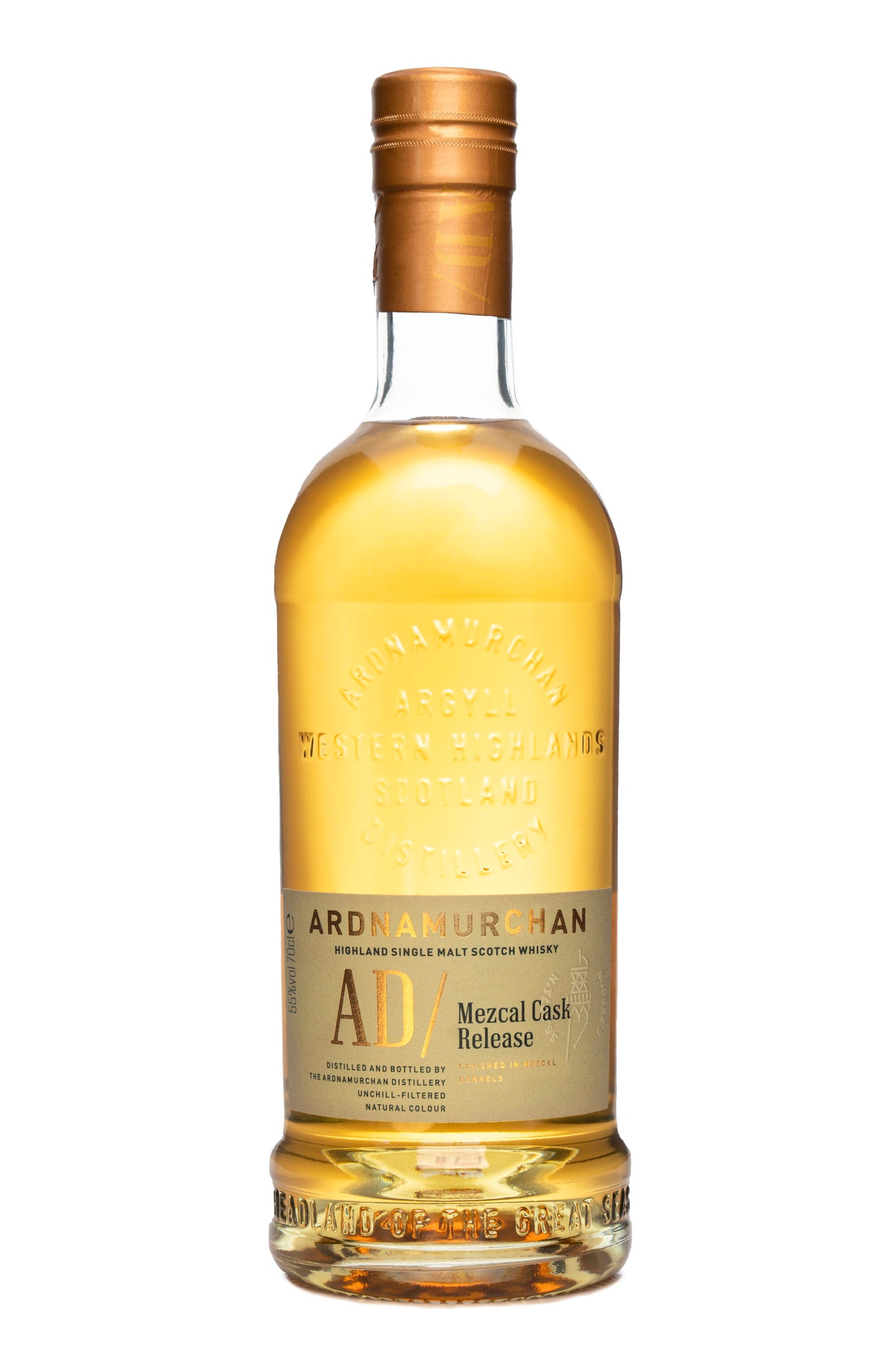 ARDNAMURCHAN SCOTCH SINGLE MALT MEZCAL CASK RELEASE 700ML LIQ