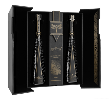AMNISIA VODKA GIFT SET HANDCRAFTED POLAND 750ML LIQ