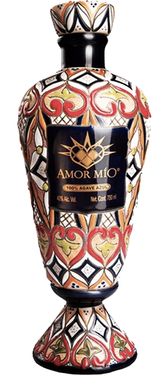 AMOR MIO TEQUILA ANEJO GRAN RESEREVA CERMAIC BOTTLE 750ML - Remedy Liquor