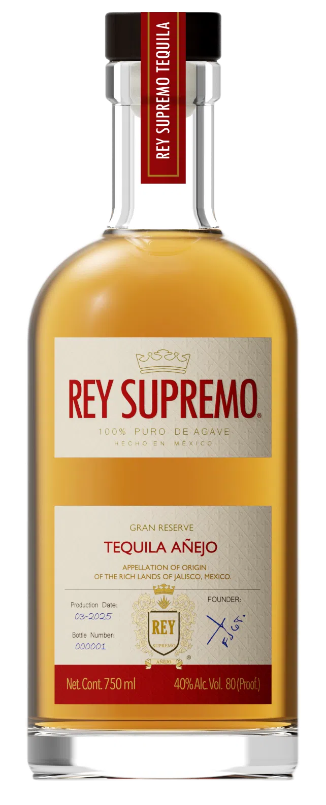 REY SUPREMO TEQUILA ANEJO 750ML Spirits