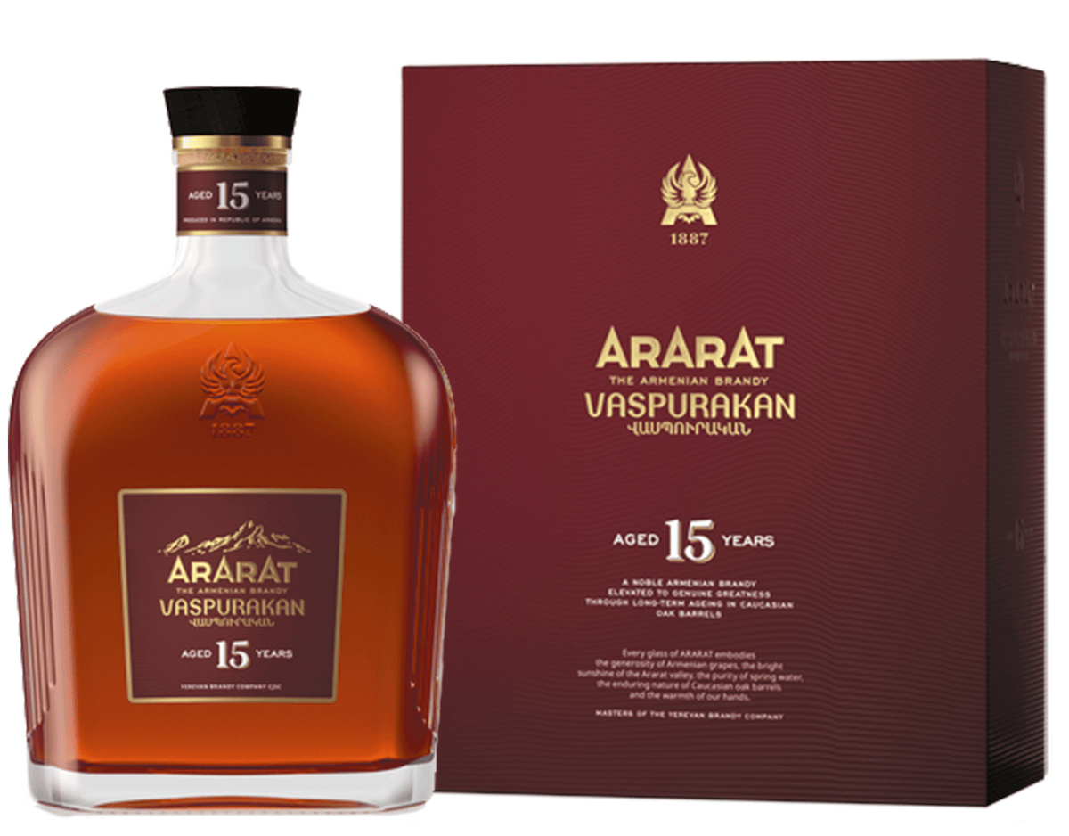 Ararat Brandy Vaspurakan Armenian 15YR 700ML - Remedy Liquor Ararat Brandy Vaspurakan Armenian 15YR 700ML - Remedy Liquor