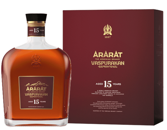 ARARAT BRANDY VASPURAKAN ARMENIAN 15YR 700ML Spirits