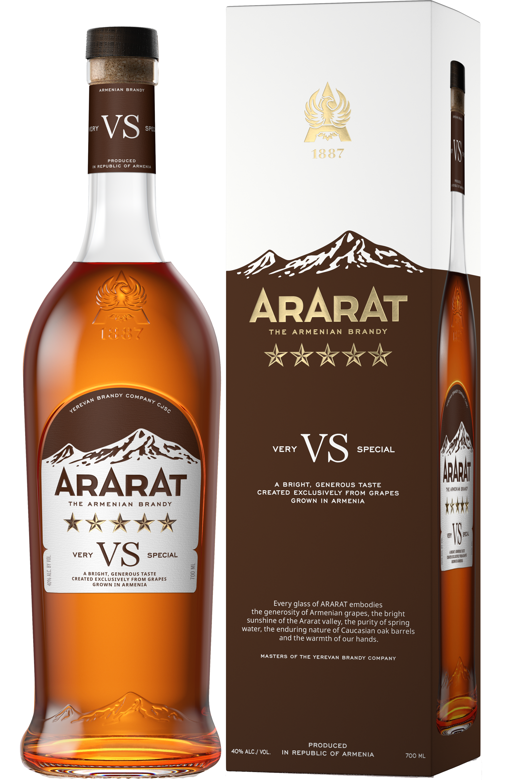 ARARAT BRANDY VS ARMENIAN 700ML Spirits