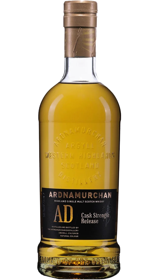 ARDNAMURCHAN SCOTCH SINGLE MALT A/D CASK STRENGTH RELEASE 700ML LIQ