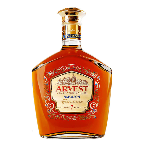 Arvest Brandy Napoleon Armenia 7YR 750ML - Remedy Liquor