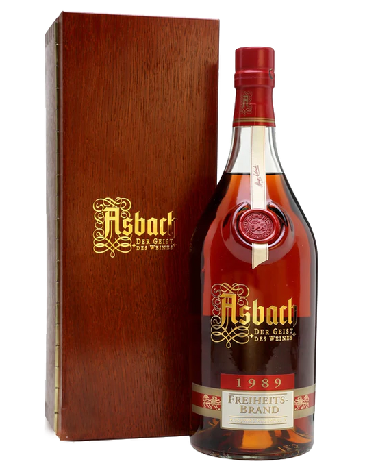 ASBACH BRANDY DER GRIST DES WEINE FREIHEITSBRAND GERMANY 750ML LIQ