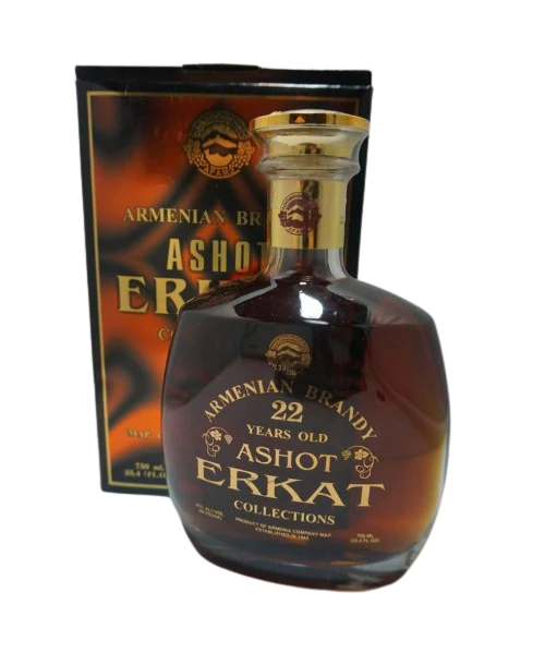 ASHOT ERKAT BRANDY COLLECTIONS ARMENIA 22YR 750ML Spirits