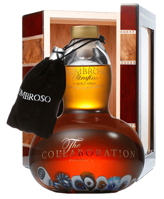 ASOMBROSO TEQUILA THE COLLABORATION FINISHED IN SILVEROAK CAB BARREL 11YR 750ML Spirits