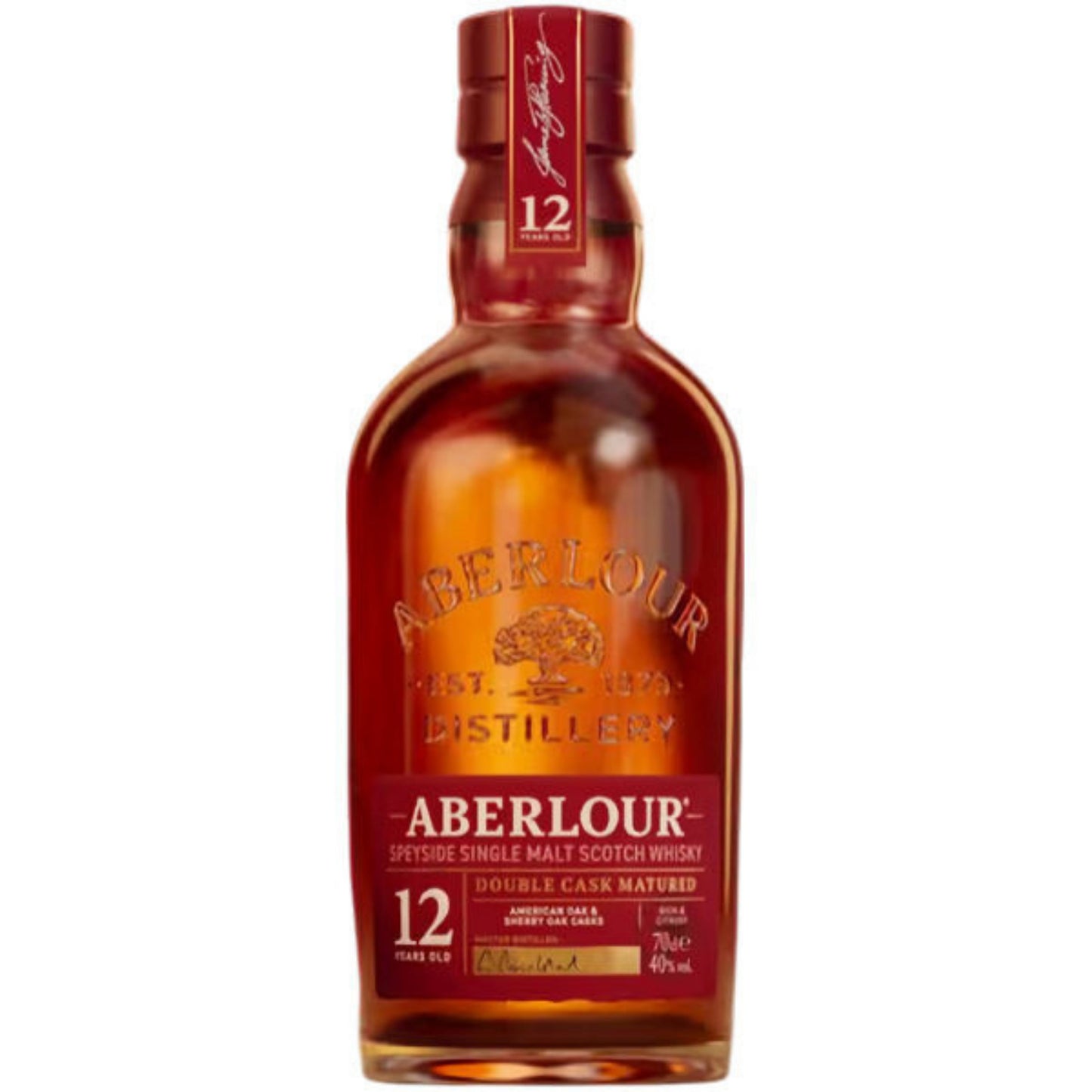 ABERLOUR SCOTCH SINGLE MALT DOUBLE CASK MATURED SPEYSIDE 12YR 750ML Spirits