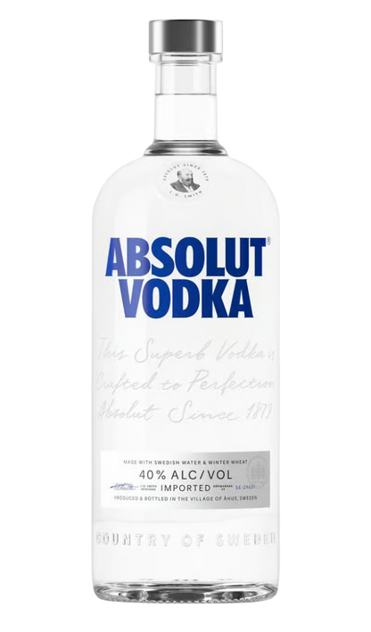 ABSOLUT VODKA SWEDEN GFT PK W/ TUMBLER 750ML Spirits