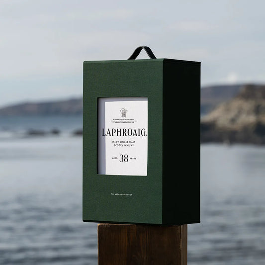 LAPHROAIG SCOTCH SINGLE MALT THE LIMITED ARCHIVE COLLECTION ISLAY 38YR 750ML LIQ
