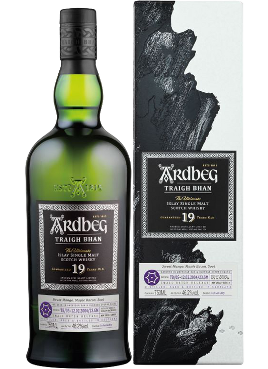 ARDBEG TRAIGH BHAN SCOTCH SINGLE MALT SMALL BATCH RELEASE 19YR 2023 750ML LIQ