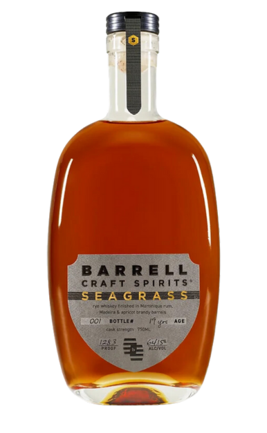 BARRELL CRAFT SPIRITS SEAGRASS WHISKEY RYE CASK STRENGTH GREY LABEL KENTUCKY 19YR 750ML LIQ