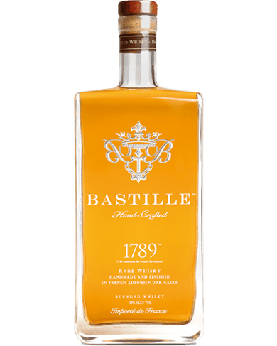 BASTILLE WHISKEY BLENDED RARE HANDMADE FRENCH LIMOUSIN OAK CASKS FRENCH 750ML LIQ