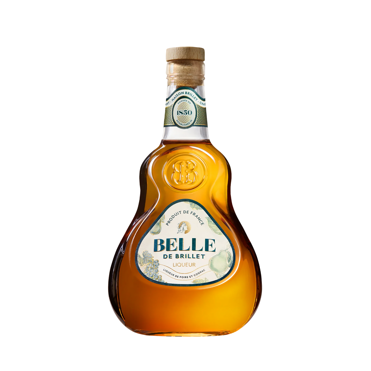 BELLE DE BRILLET PEAR LIQUEUR WITH COGNAC FRANCE 700ML LIQ