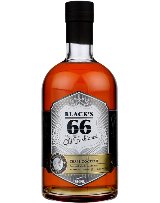 BLACKS 66 CRAFT COCKTAIL BARRELED OLD FASHIONED 750ML LIQ