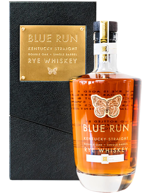BLUE RUN WHISKEY RYE DOUBLE OAK SINGLE BARREL KENTUCKY 750ML LIQ