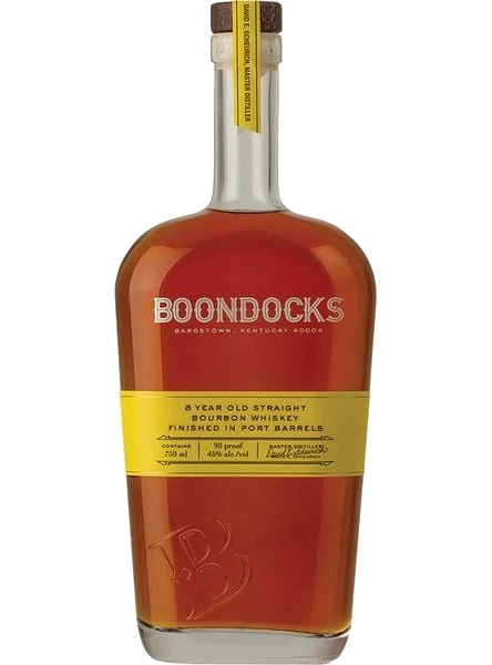 BOONDOCKS BOURBON PORT FINISH KENTUCKY 8YR 750ML LIQ