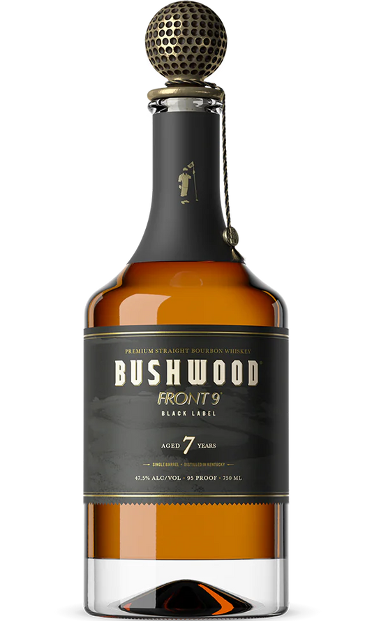 BUSHWOOD FRONT 9 BOURBON STRAIGHT PREMIUM KENTUCKY 7YR 750ML LIQ