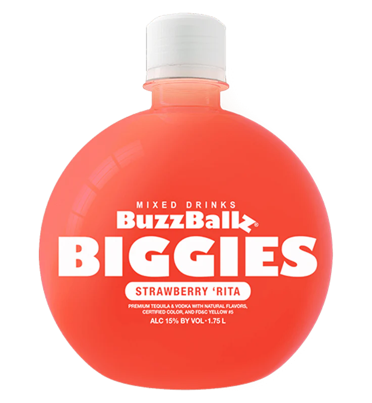 BUZZBALLZ BIGGIES COCKTAIL STRAWBERRY RITA 1.75LI LIQ