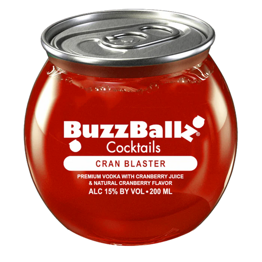 BUZZBALLZ COCKTAILS MIXED DRINKS CRAN BLASTER 200ML LIQ
